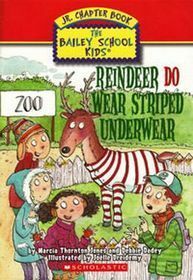 Reindeer Do Wear Striped Underwear by Debbie Dadey, Marcia Thornton Jones, Joëlle Dreidemy