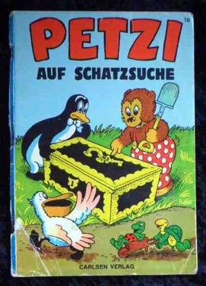 Petzi auf Schatzsuche by Carla Hansen, Vilhelm Hansen