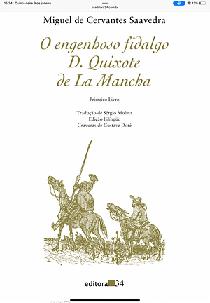 O Engenhoso Fidalgo D. Quixote de La Mancha by Miguel de Cervantes