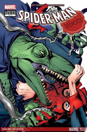 Spider-Man 1602 #4 by Ramon Rosanas, Jeff Parker