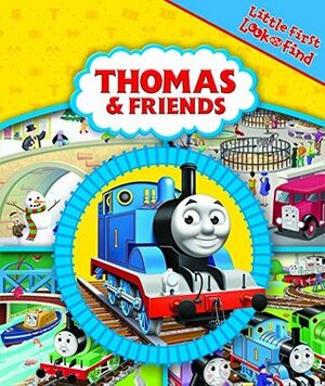 Thomas and Friends Little My First Look and Find Padded Board Book by Jim Durk, Phoenix International Publications