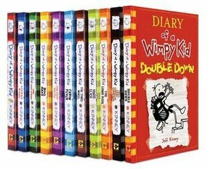Diary of a Wimpy Kid Collection Books 1-11 by Jeff Kinney