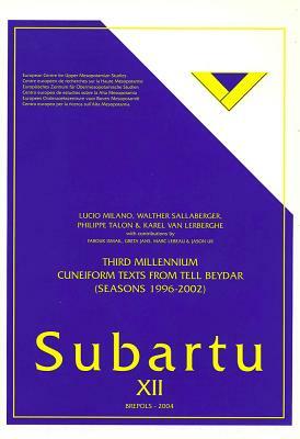 Third Millennium Cuneiform Texts from Tell Beydar: Seasons 1996-2002 by Walther Sallaberger, P. Talon, L. Milano