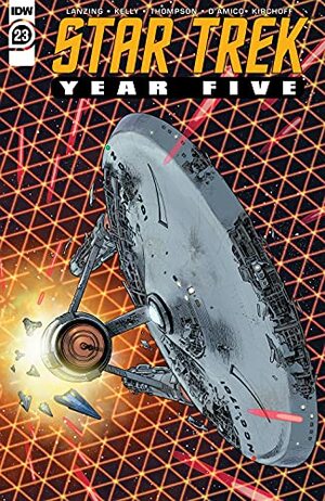 Star Trek: Year Five #23 by Collin Kelly, Jackson Lanzing