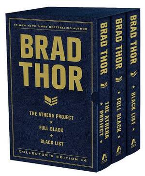Brad Thor Collectors' Edition #4: The Athena Project, Full Black, and Black List by Brad Thor