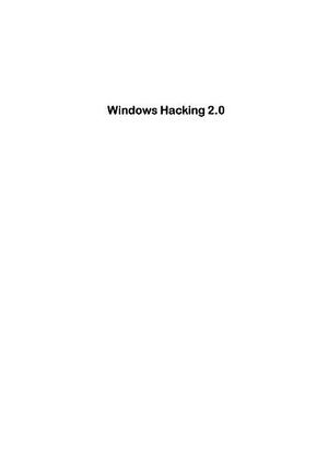 Windows Hacking 2.0 by Ankit Fadia