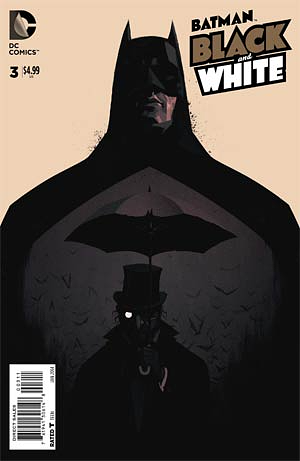 Batman Black and White (2013-2014) #3 by Paul Dini, Marv Wolfman, Rian Hughes, Lee Bermejo, Olly Moss, Damion Scott
