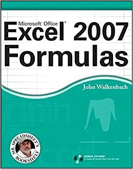 Excel 2007 Formulas With CDROM by John Walkenbach