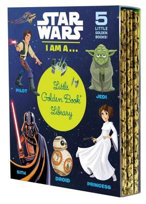 Star Wars: I Am A...Little Golden Book Library (Star Wars): I Am a Pilot; I Am a Jedi; I Am a Sith; I Am a Droid; I Am a Princess by 