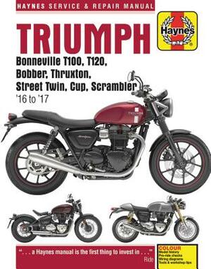 Triumph 900 & 1200, '16-'17: Covers Models with Water-Cooled Engines by Haynes Publishing