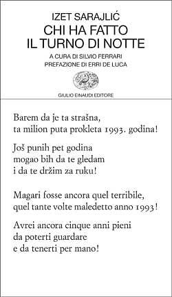 Chi ha fatto il turno di notte by Erri De Luca, Silvio Ferrari, Izet Sarajlić