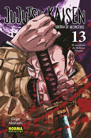 Jujutsu Kaisen vol. 13: El incidente de Shibuya -Trueno- by Gege Akutami