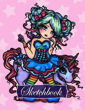 Sketchbook (Rainbow Unicorn Fairy Full Size) by Hannah Lynn