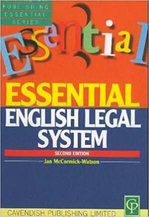 English Legal System by Nicholas Bourne, Brian Watson