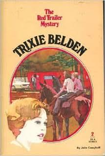 Trixie Belden and the Red Trailer Mystery by Mary Stevens, Michael Koelsch, Julie Campbell