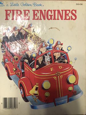 Fire Engine Book by Golden Press