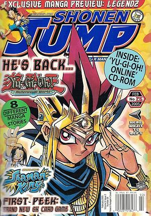 Shonen Jump February 2005, Vol. 3, Issue 2 by Eiichiro Oda, Rin Hirai, Kazuki Takahashi, Akira Toriyama, Makoto Haruno, Hiroyuki Takei, Yumi Hotta, Masashi Kishimoto, Takeshi Obata, Yoshihiro Togashi