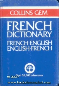 FRENCH-ENGLISH, ENGLISH-FRENCH DICTIONARY (GEM DICTIONARIES) by Collins