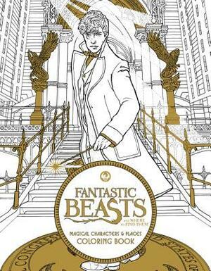 Fantastic Beasts and Where to Find Them: Magical Characters and Places Coloring Book by HarperCollins Publishers