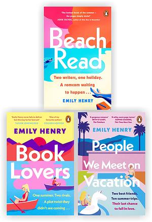 Emily Henry 3 Books Collection Set (Book Lovers, Beach Read, People We Meet on Vacation) by Emily Henry