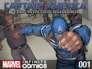 Captain America: The Winter Soldier Infinite Comic by Daniel Govar, Rock-He Kim, Peter David, Clayton Cowles, Rain Beredo