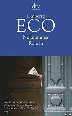 Nullnummer by Umberto Eco