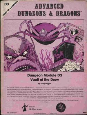 Vault of the Drow by Gary Gygax