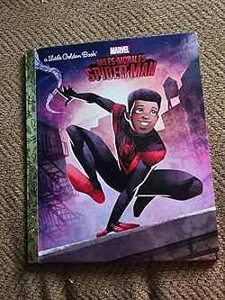 Miles Morales Spiderman: A Little Golden Book by 