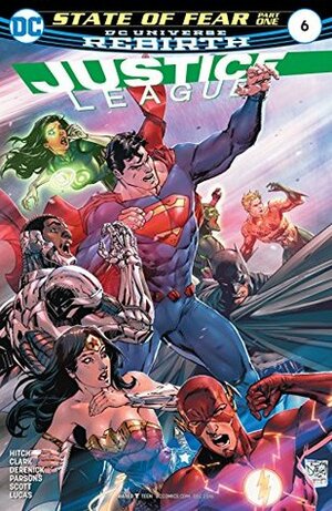 Justice League (2016-) #6 by Sandu Florea, Tomeu Morey, Sean Parsons, Tony Daniel, Matthew Clark, John Scott, Adriano Lucas, Bryan Hitch