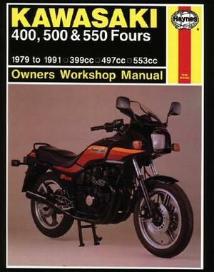 Kawasaki 400, 500, and 550 Fours Owners' Workshop Manual, No. M910: 1979-1991 by John Haynes