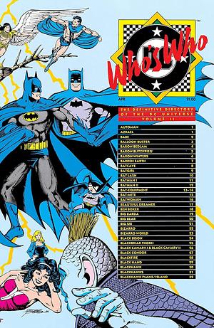 Who's Who: The Definitive Directory of the DC Universe (1985-1987) #2 by Len Wein