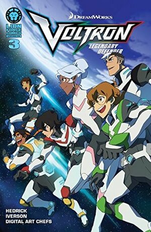 Voltron: Legendary Defender #3 (of 5) by Tim Hedrick, Digital Art Chefs, Mitch Iverson