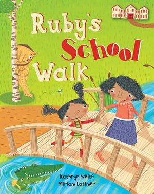 Ruby's School Walk by Kathryn White