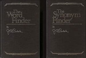 The Synonym Finder and The Word Finder, Two-Volume Set by J.I. Rodale