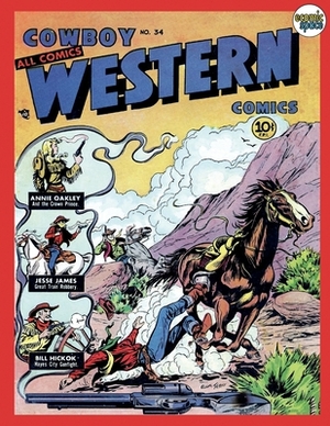 Cowboy Western Comics #34 by Charlton Comics