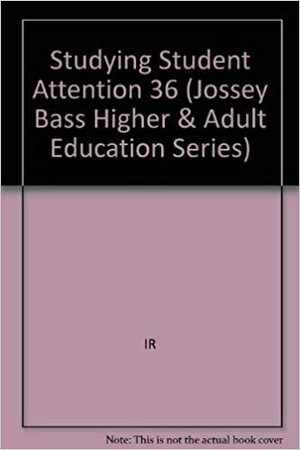 Studying Student Attrition by Ernest T. Pascarella