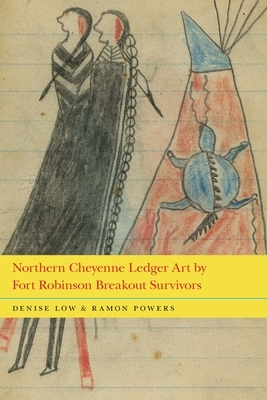Northern Cheyenne Ledger Art by Fort Robinson Breakout Survivors by Ramon Powers, Denise Low