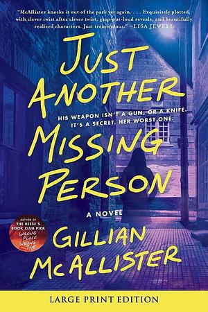 Just Another Missing Person: A Novel by Gillian McAllister, Gillian McAllister