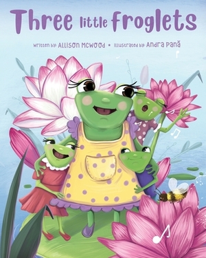 Three little froglets by Allison McWood