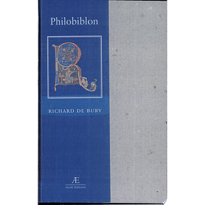 Philobiblon  by Richard de Bury