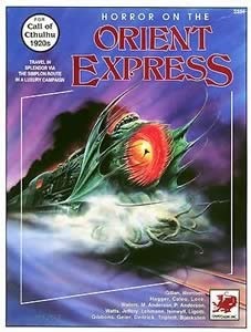 Horror on the Orient Express by Laurie Deitrick, Lee Gibbons, Russell Waters, Les Brooks, Marion Anderson, Peter Schott, L.N. Isinwyll, Earl Geier, Phil Anderson, Thomas Ligotti, Carol Triplett, Geoff Gillan, Lynn Willis, Richard Watts, Christian Lehman, Gustaf Bjorksten, Sixt Wetzler, Penelope Love, Charlie Krank, Peter F. Jeffrey, Bernard Caleo, Mark Morrison, Nick Hagger