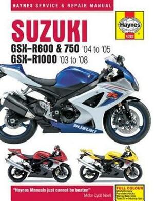 Suzuki Gsx-R600, 750 & 1000, '03-'06 by Haynes Publishing