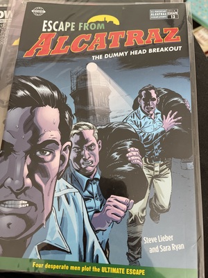 Escape From Alcatraz The Dummy Head Breakout Issue 1 Escape 13  by Steve Lieber, Sara Ryan