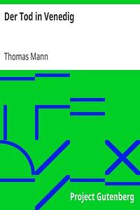 Der Tod in Venedig by Thomas Mann