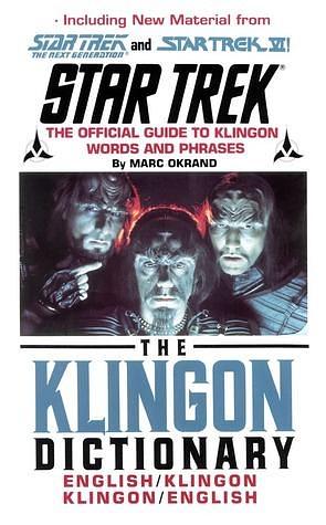 St Klingon Dictionary by Marc Okrand, Marc Okrand