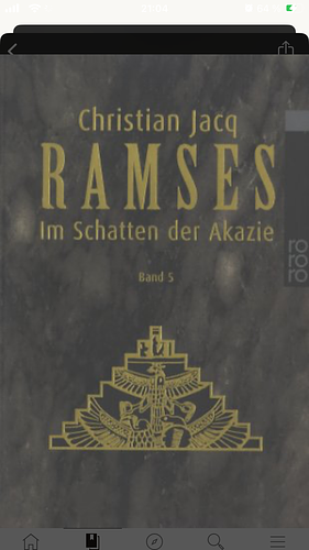 Ramses: Im Schatten der Akazie by Christian Jacq, Ingrid Altrichter