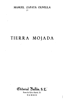 Tierra mojada by Manuel Zapata Olivella