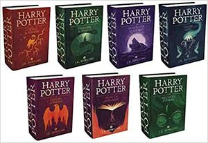Coffret Harry Potter integrale : Livres I à VII  Harry Potter the Complete Set Books 1-7  nouvelle edition by J.K. Rowling