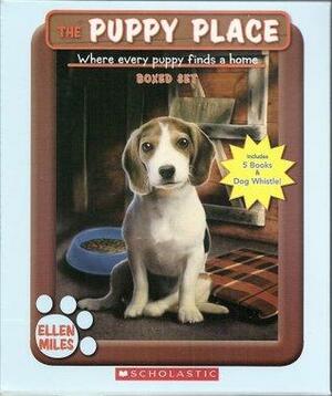 The Puppy Place Boxed Set, Books 6-10: Flash, Scout, Patches, Pugsley, and Maggie and Max by Ellen Miles