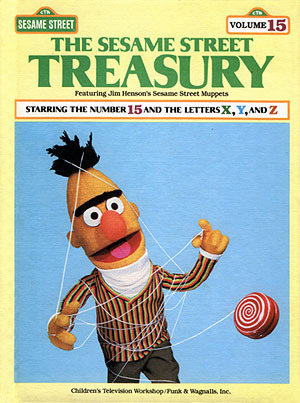 The Sesame Street Treasury, Volume 15: Starring The Number 15 and the Letters X, Y, and Z by National Theatre of the Deaf, Linda Bove